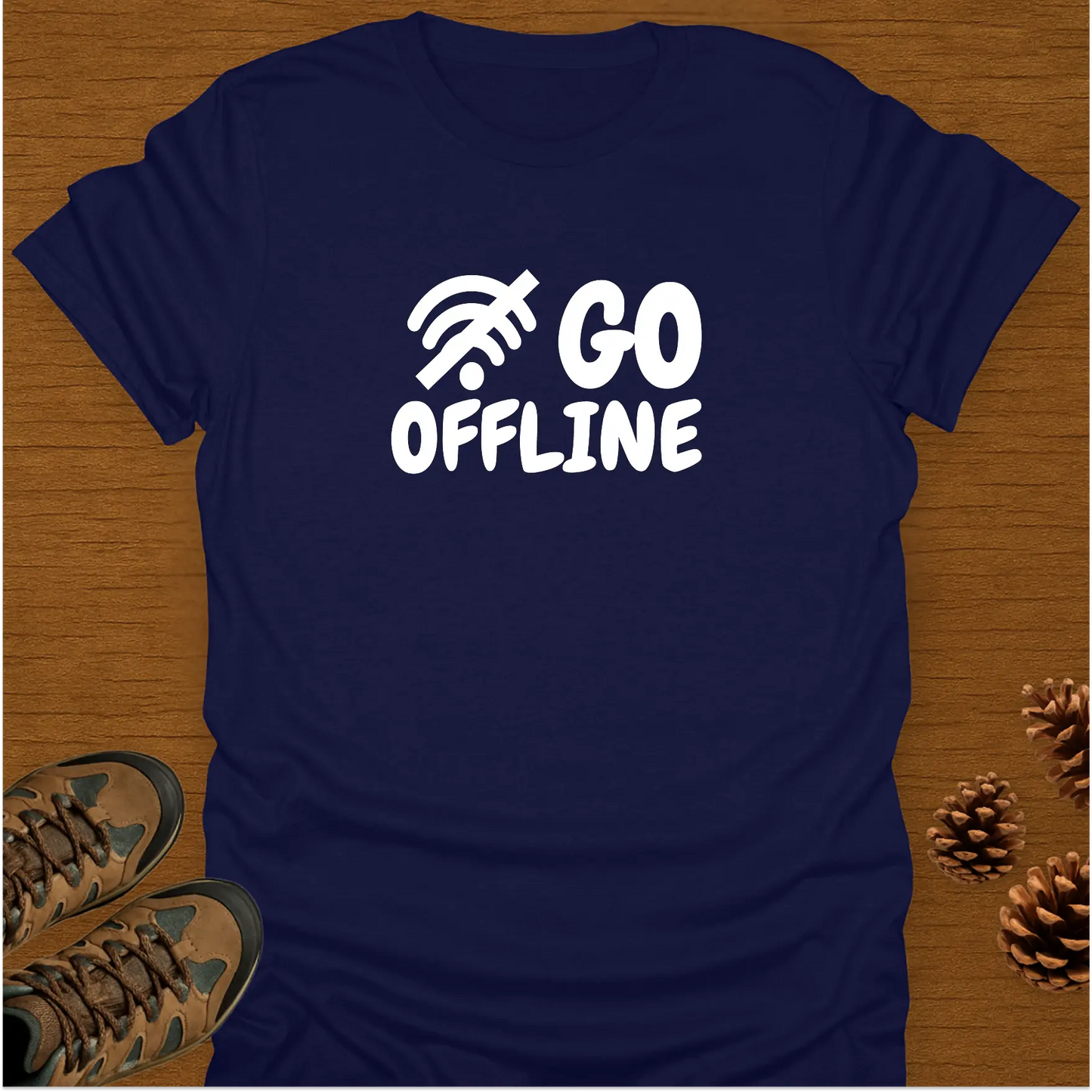 GO OFFLINE T-Shirt