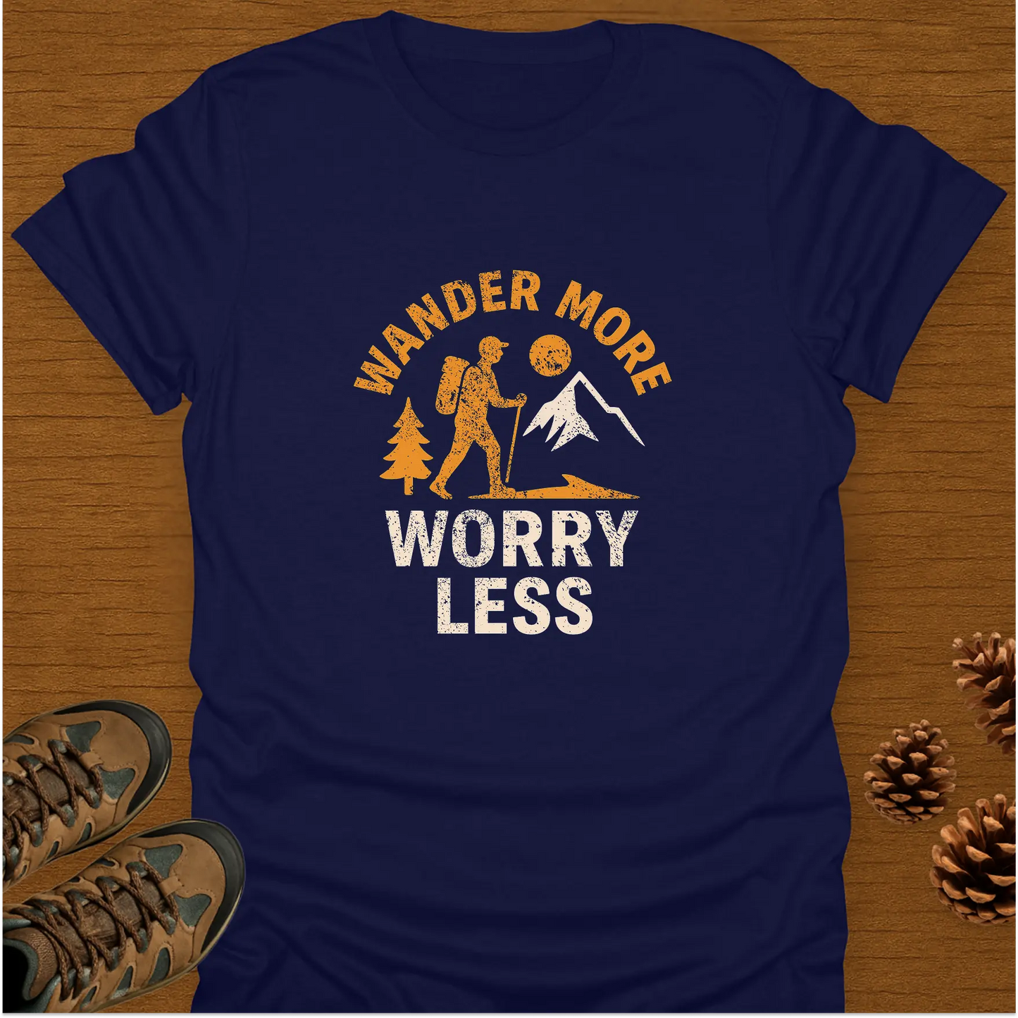 WANDER MORE WORRY LESS T-Shirt