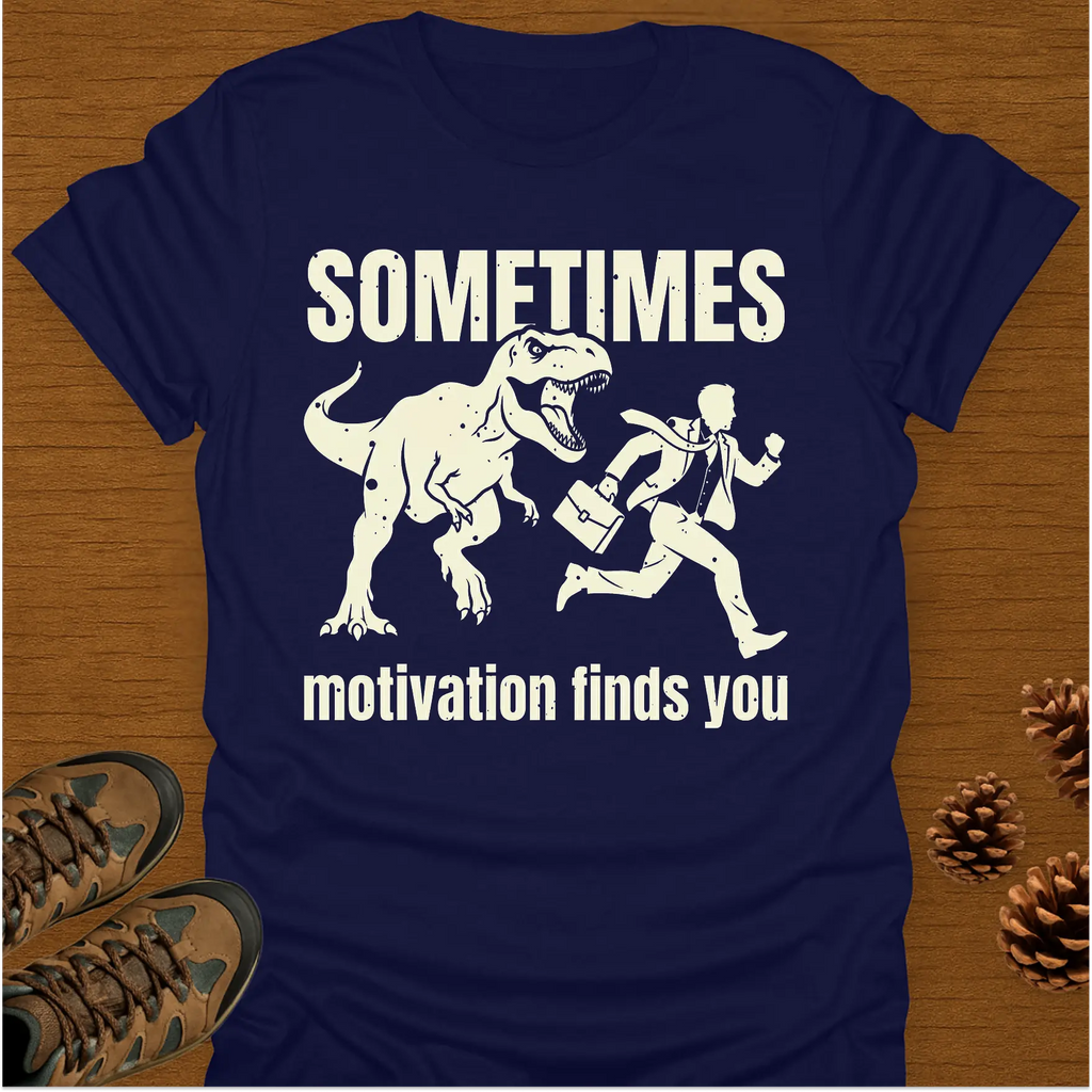 MOTIVATION FINDS YOU.. T-Shirt