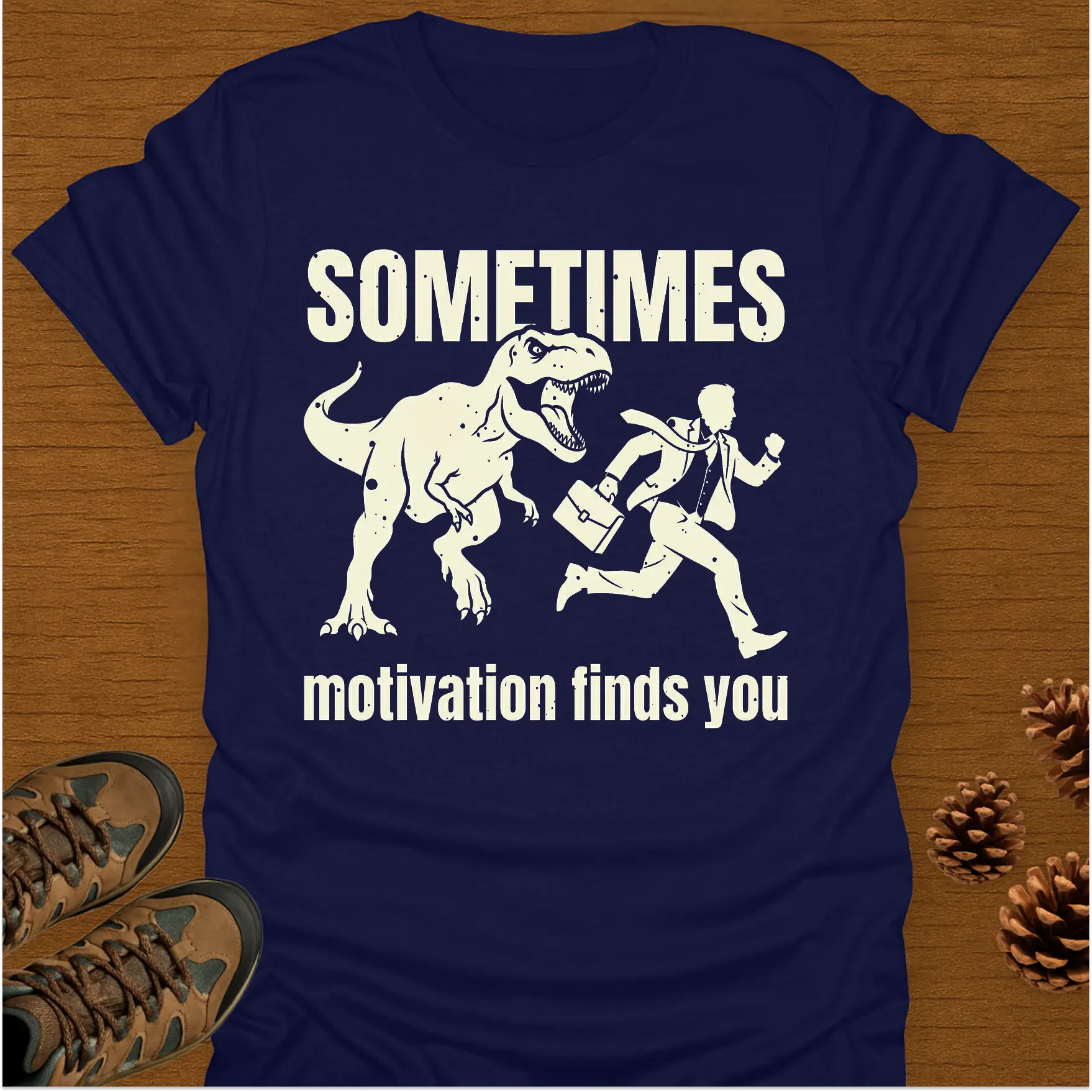 MOTIVATION FINDS YOU.. T-Shirt
