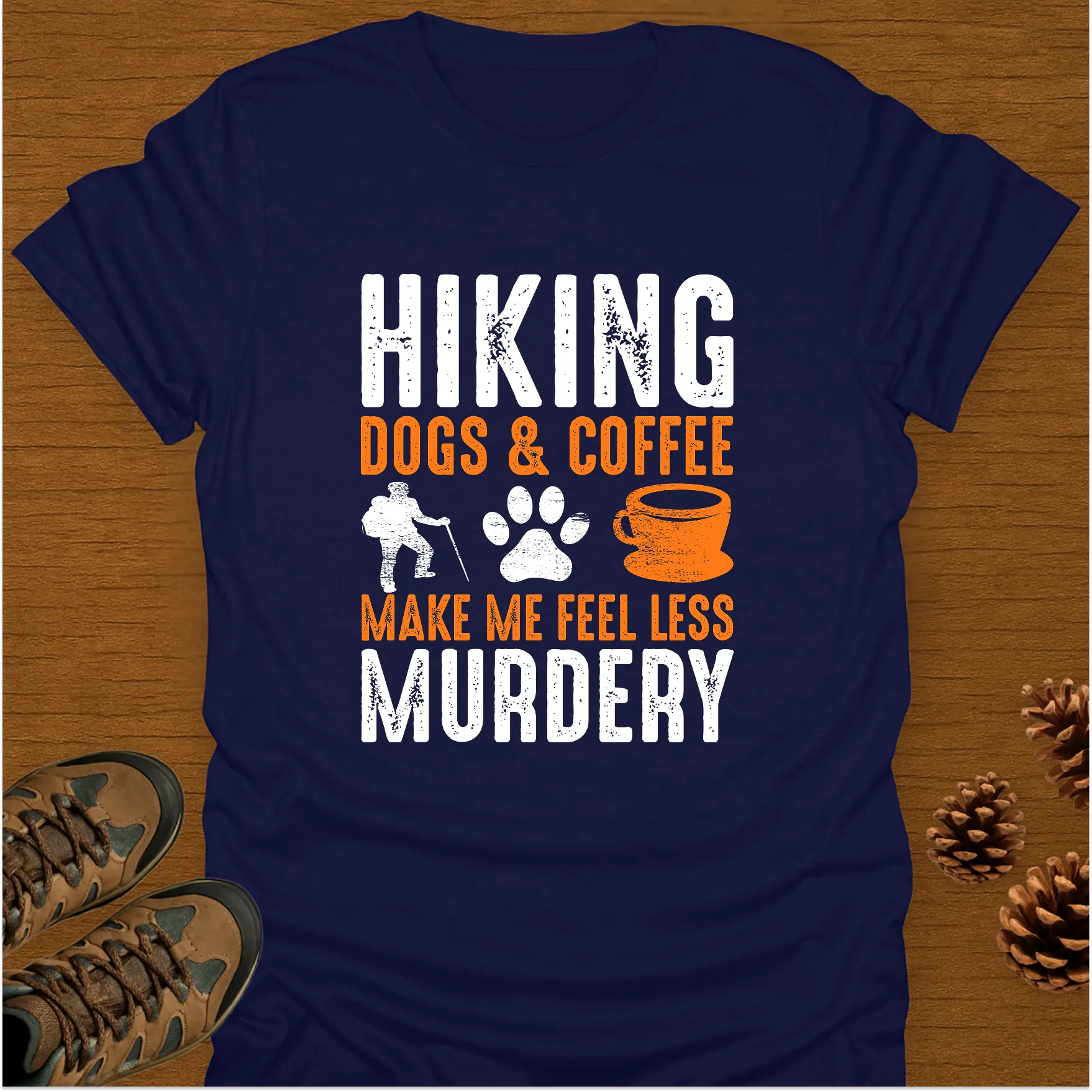 HIKING DOGS & COFFEE T-Shirt