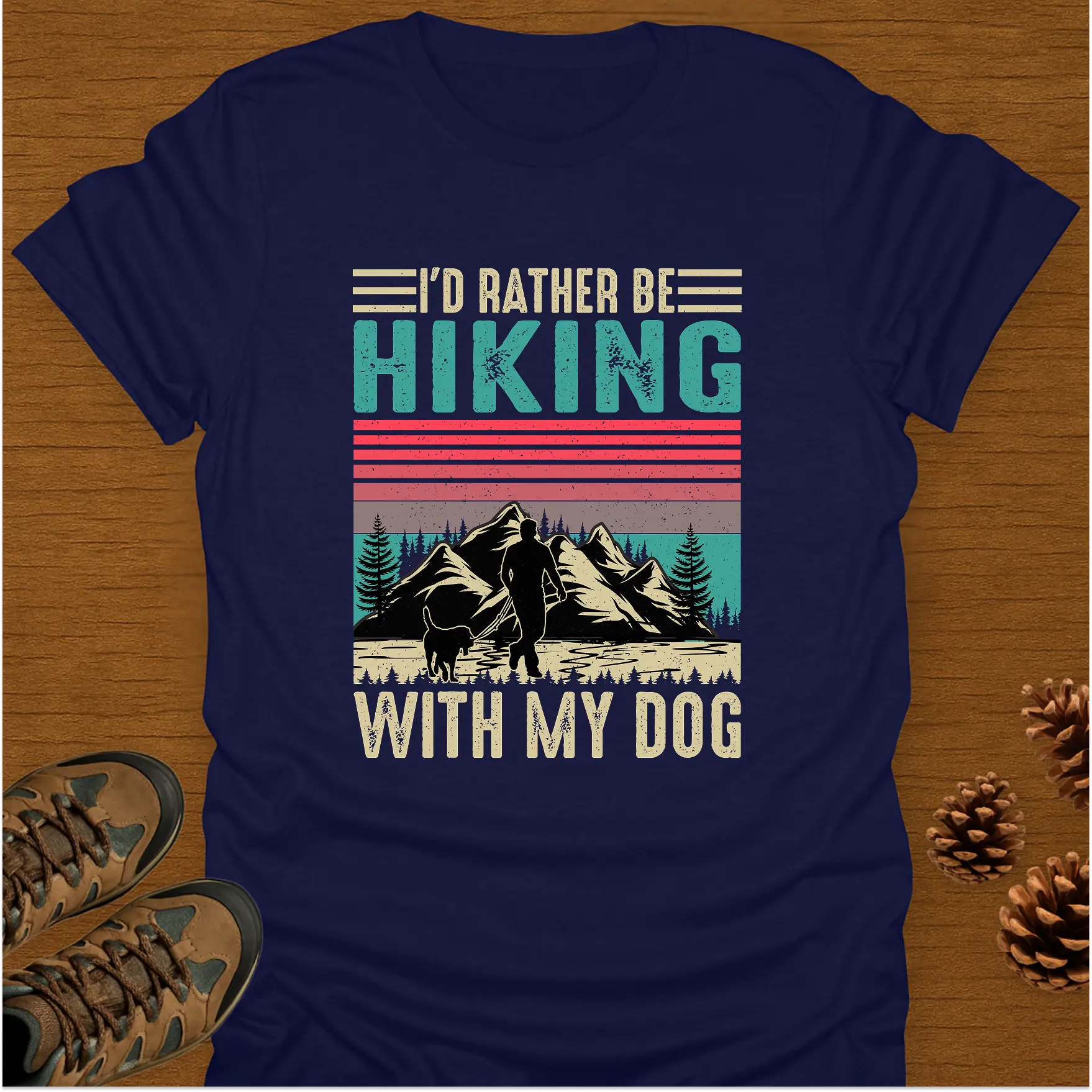 WITH MY DOG  T-Shirt