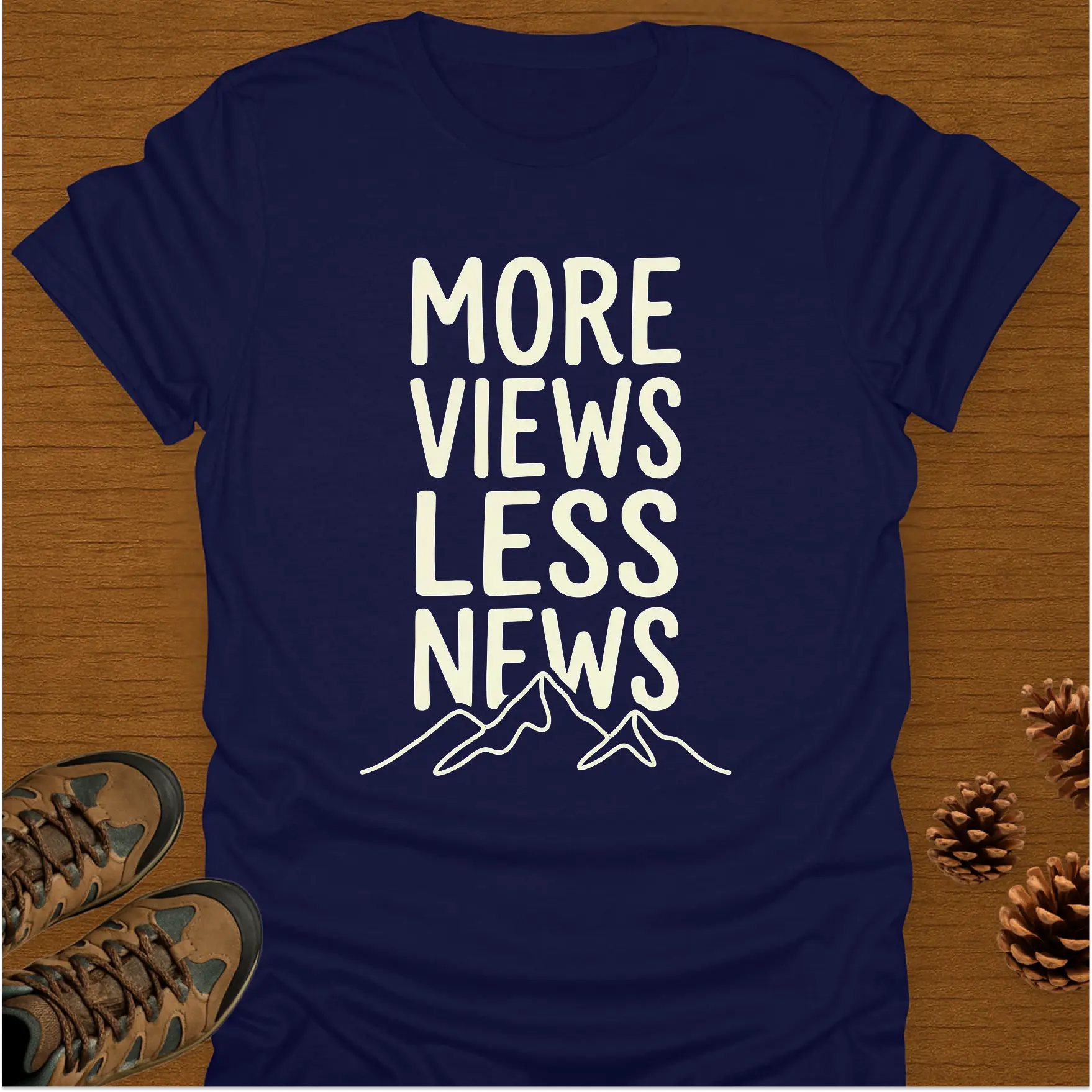MORE VIEWS LESS NEWS T-Shirt