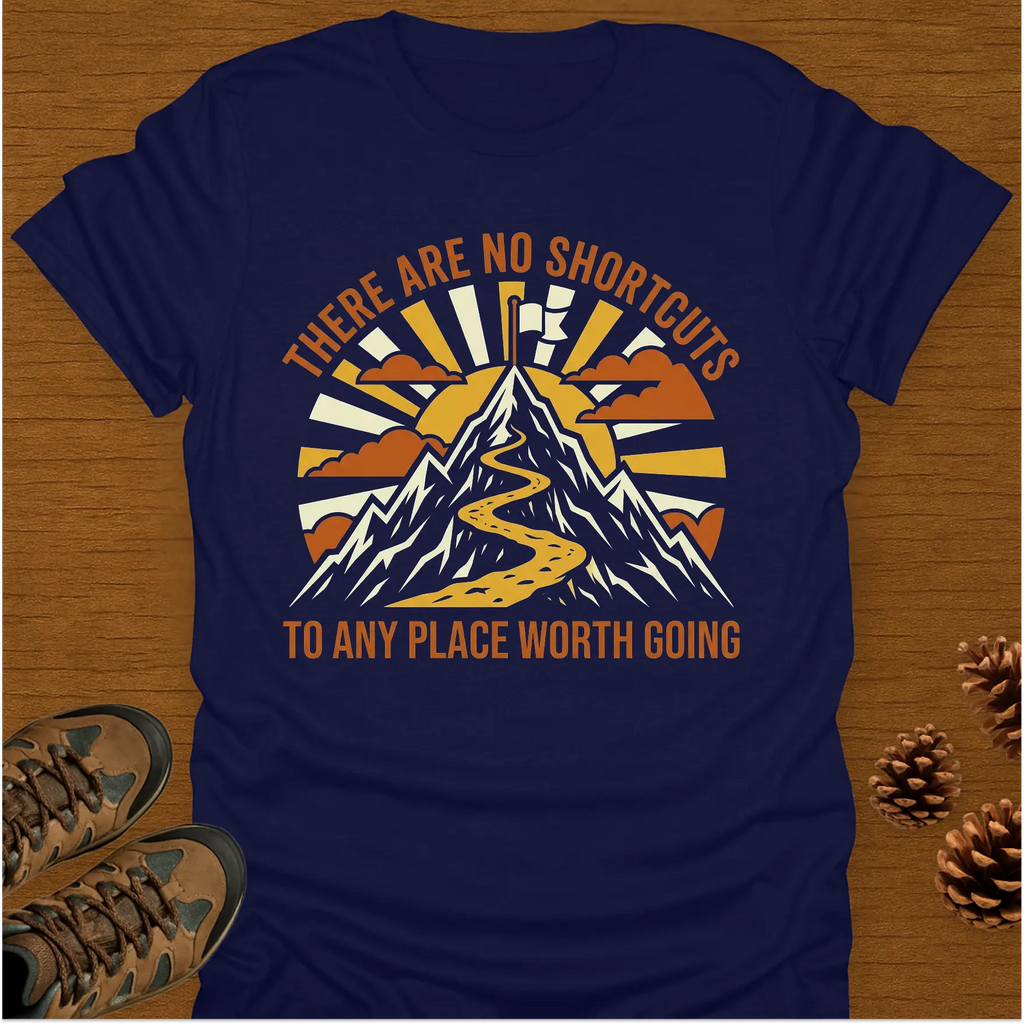 THERE ARE NO SHORTCUTS T-Shirt
