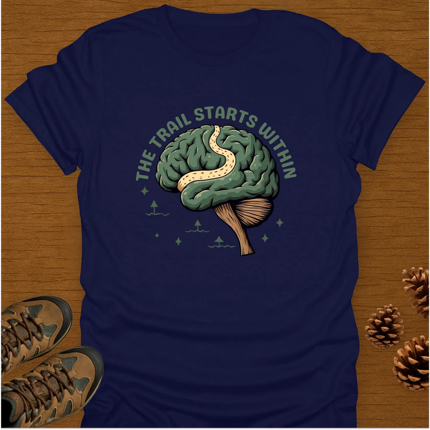 THE TRAIL STARTS T-Shirt