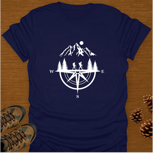 PINE AND COMPASS T-Shirt