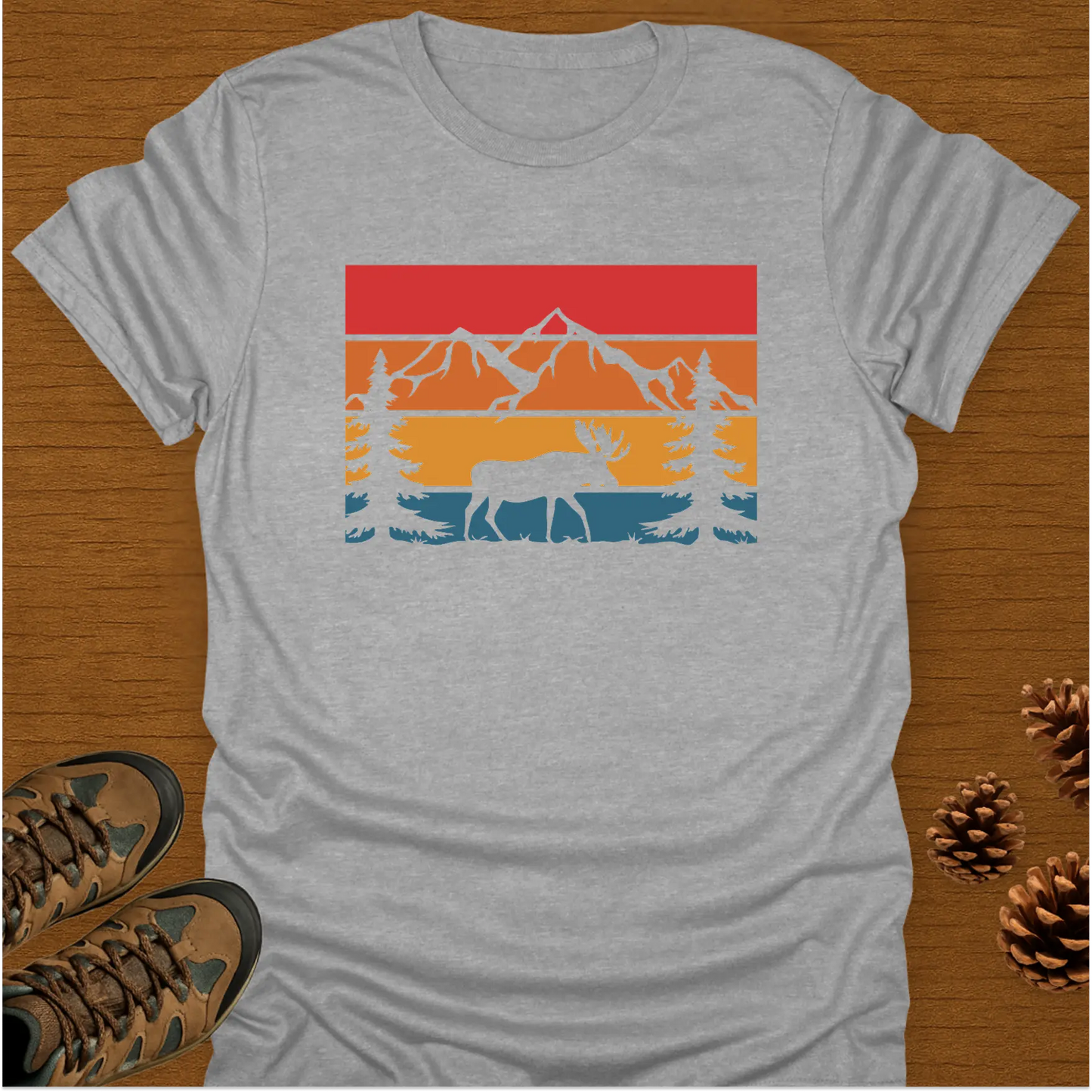 STRIPE FOREST T-Shirt