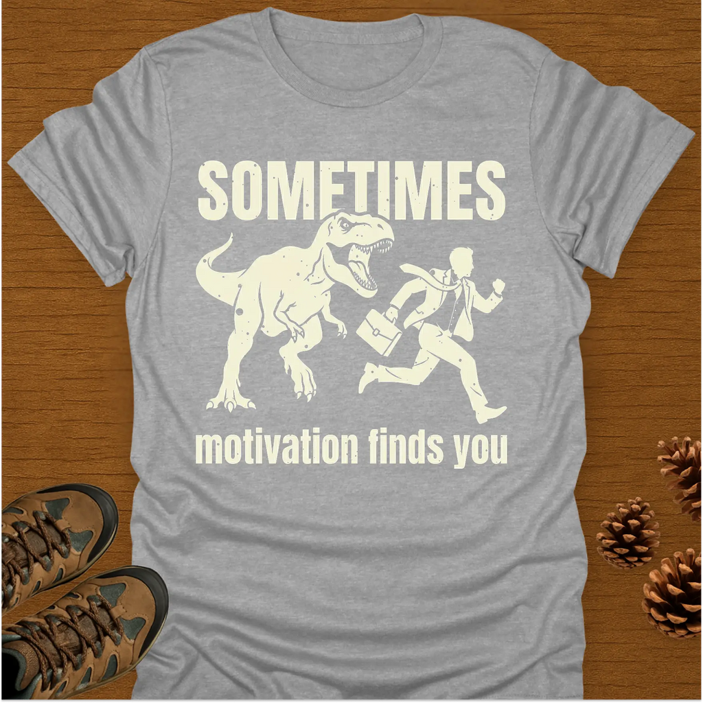 MOTIVATION FINDS YOU.. T-Shirt