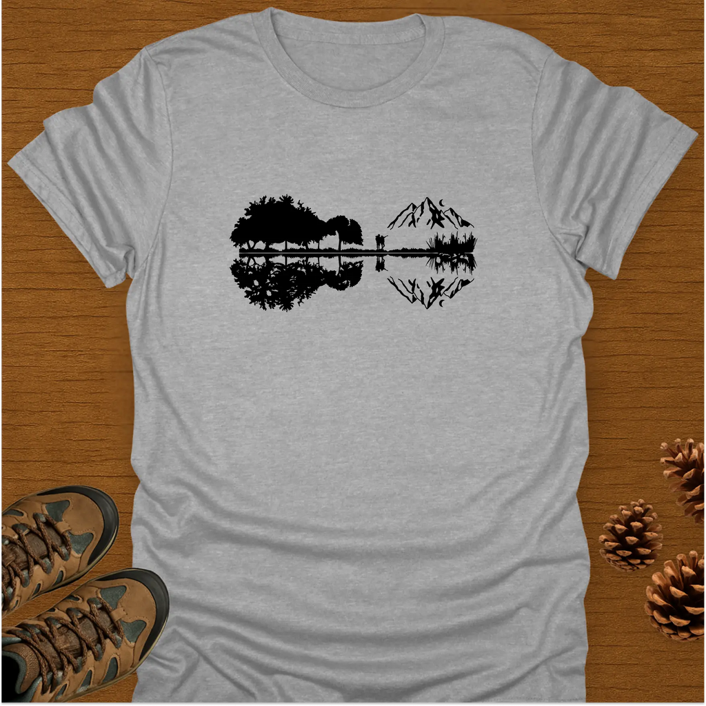 GUITAR AND MOUNTAIN T-Shirt