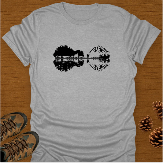 GUITAR AND MOUNTAIN T-Shirt