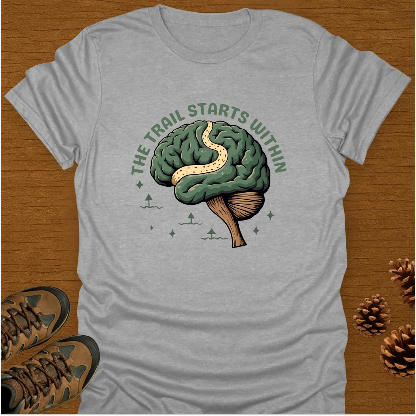 THE TRAIL STARTS T-Shirt
