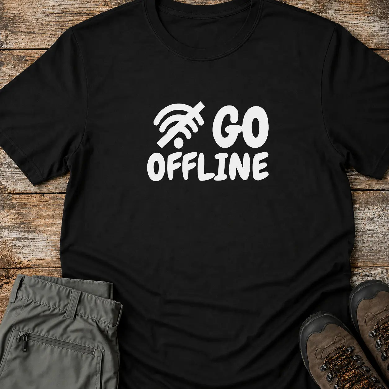 GO OFFLINE T-Shirt