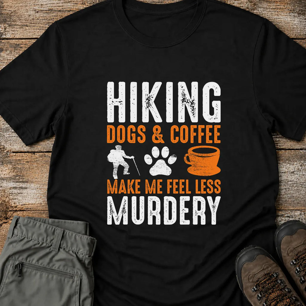 HIKING DOGS & COFFEE T-Shirt