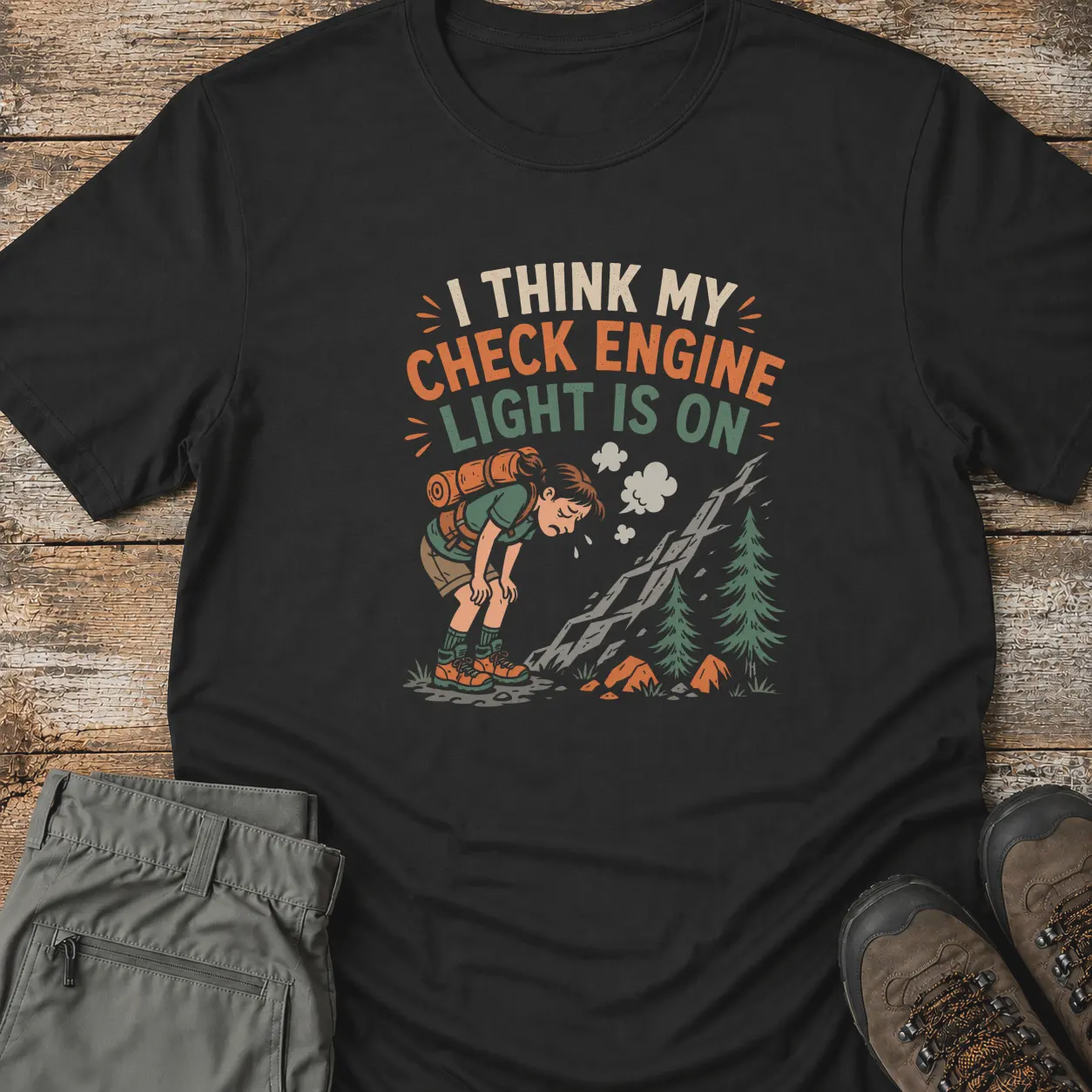 CHECK ENGINE LIGHT IS ON T-Shirt