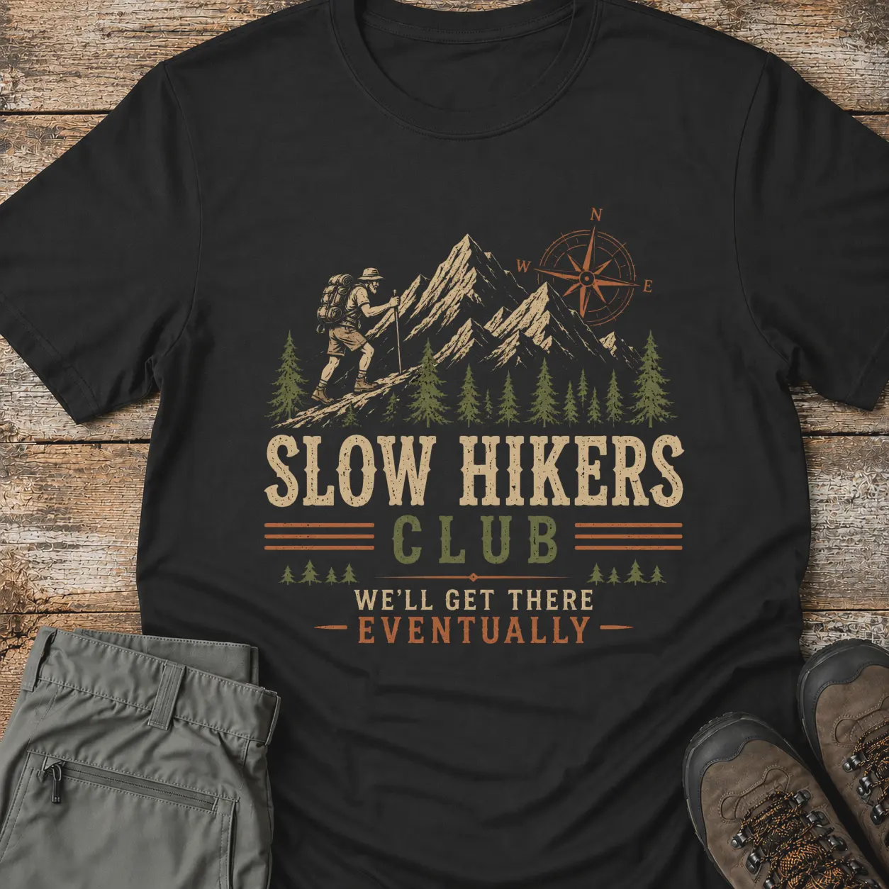 SLOW HIKERS CLUB T-Shirt