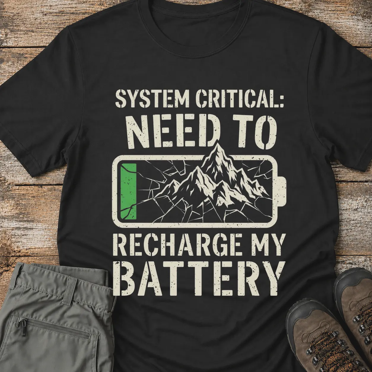 RECHARGE MY BATTERY T-Shirt