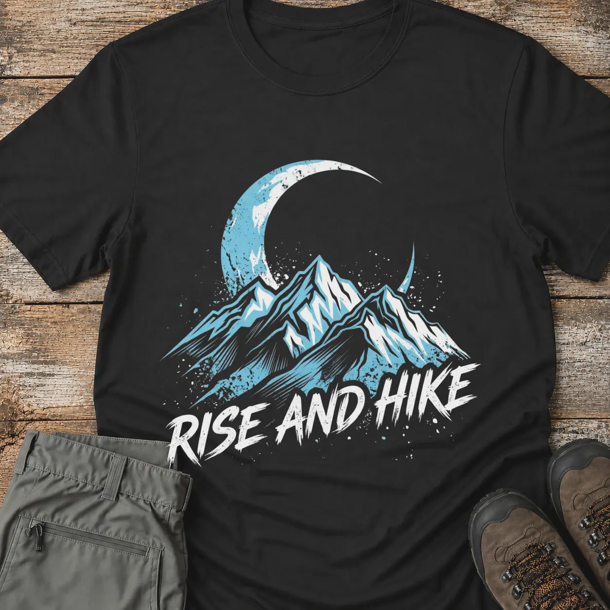 RISE AND HIKE T-Shirt