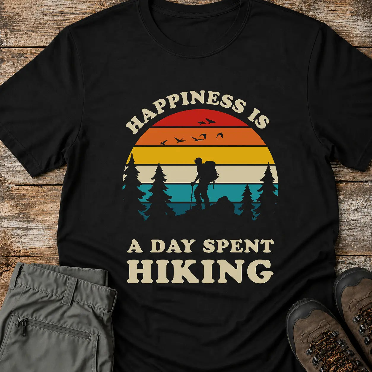 HAPPINESS IS A DAY SPENT T-Shirt