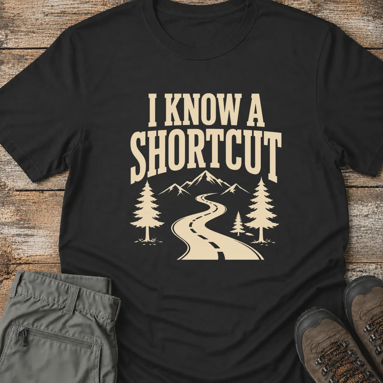 I KNOW A SHORTCUT T-Shirt