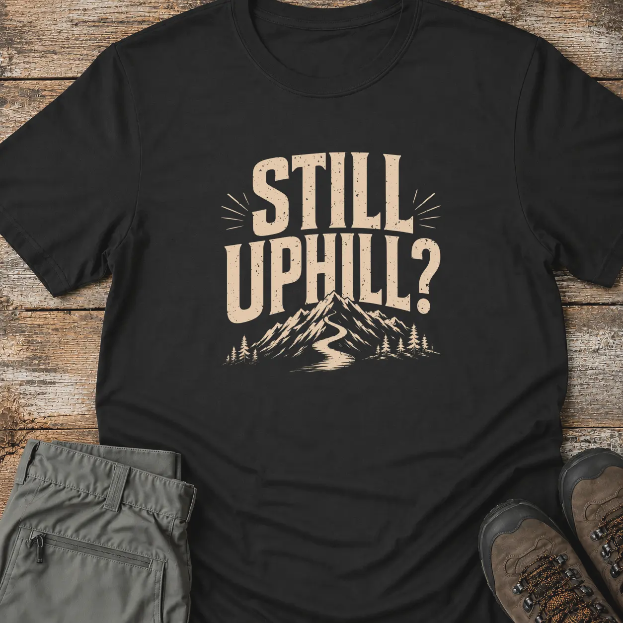 STILL UPHILL T‑Shirt