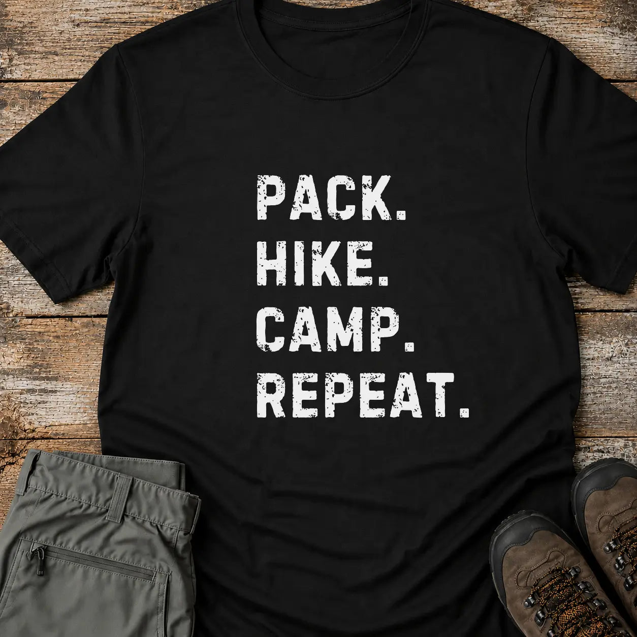 PACK HIKE CAMP REPEAT T-Shirt