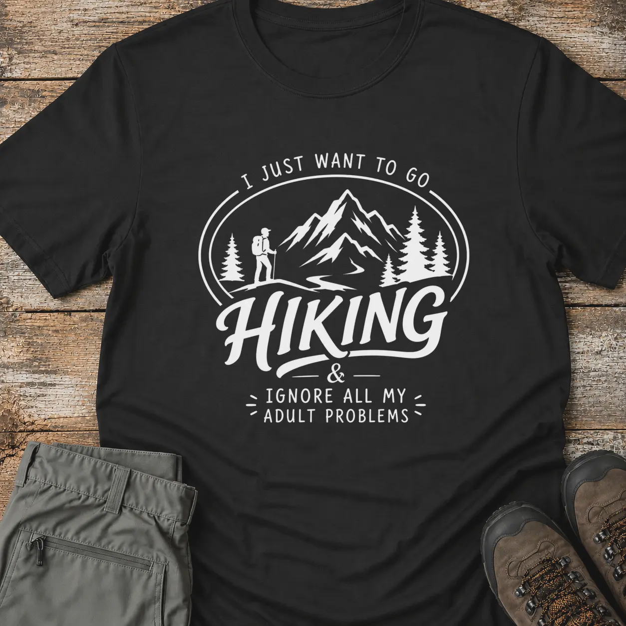 HIKING..... T-Shirt