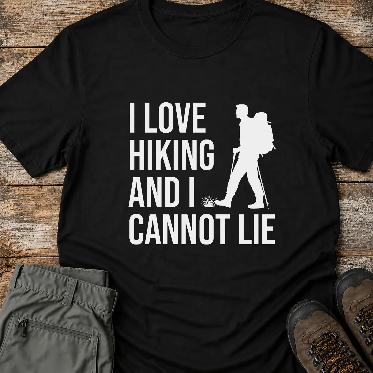 I LOVE HIKING T-Shirt