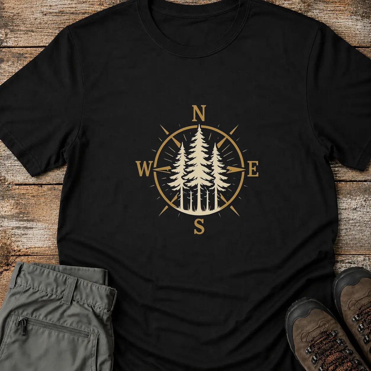 PINE COMPASS T-Shirt