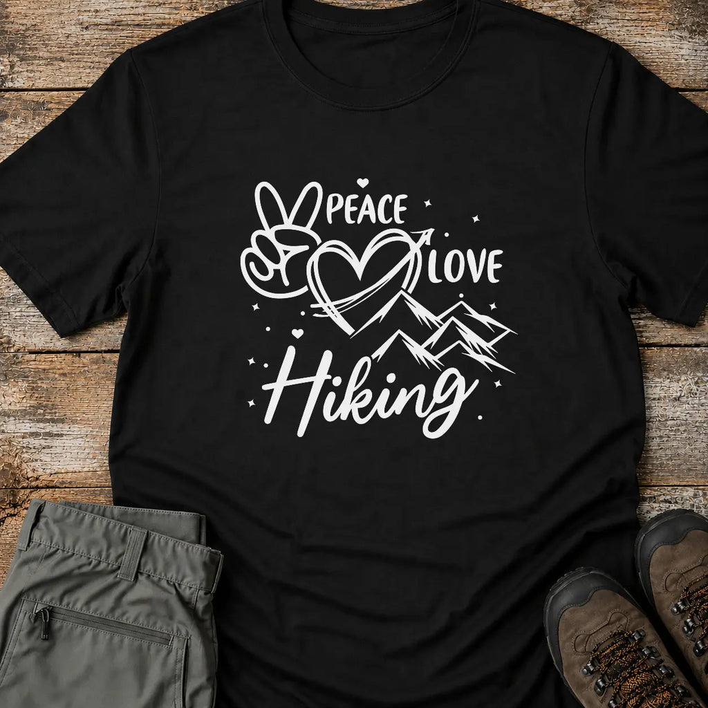 PEACE LOVE HIKING T-Shirt