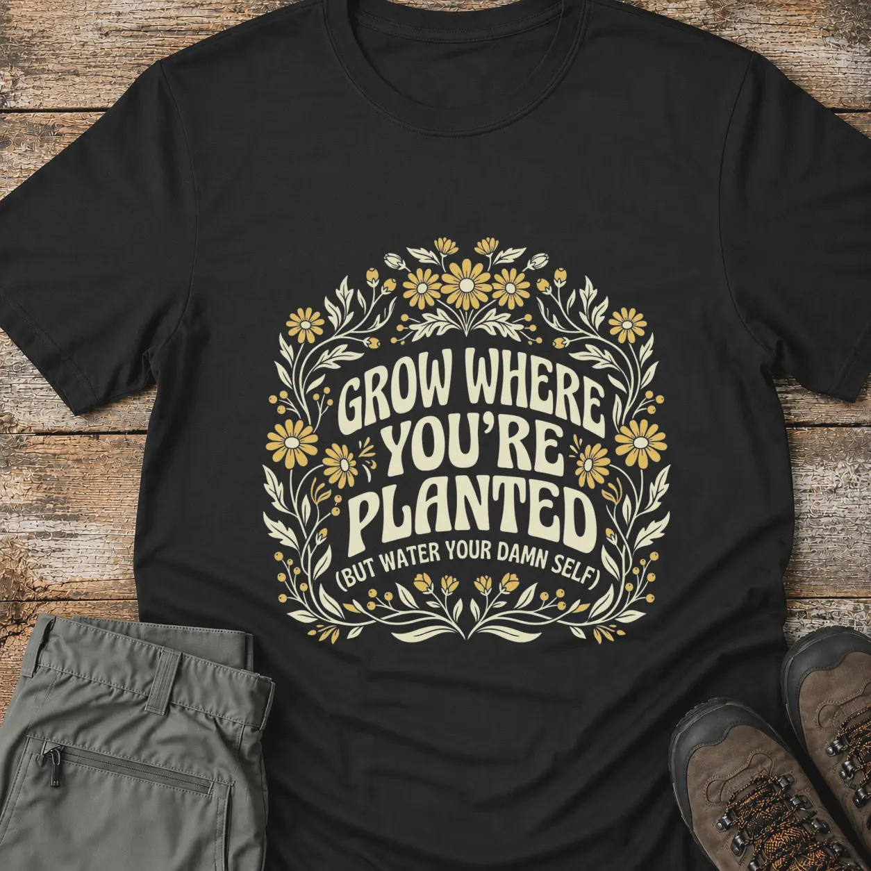 GROW WHERE YOU'RE PLANTED T-Shirt