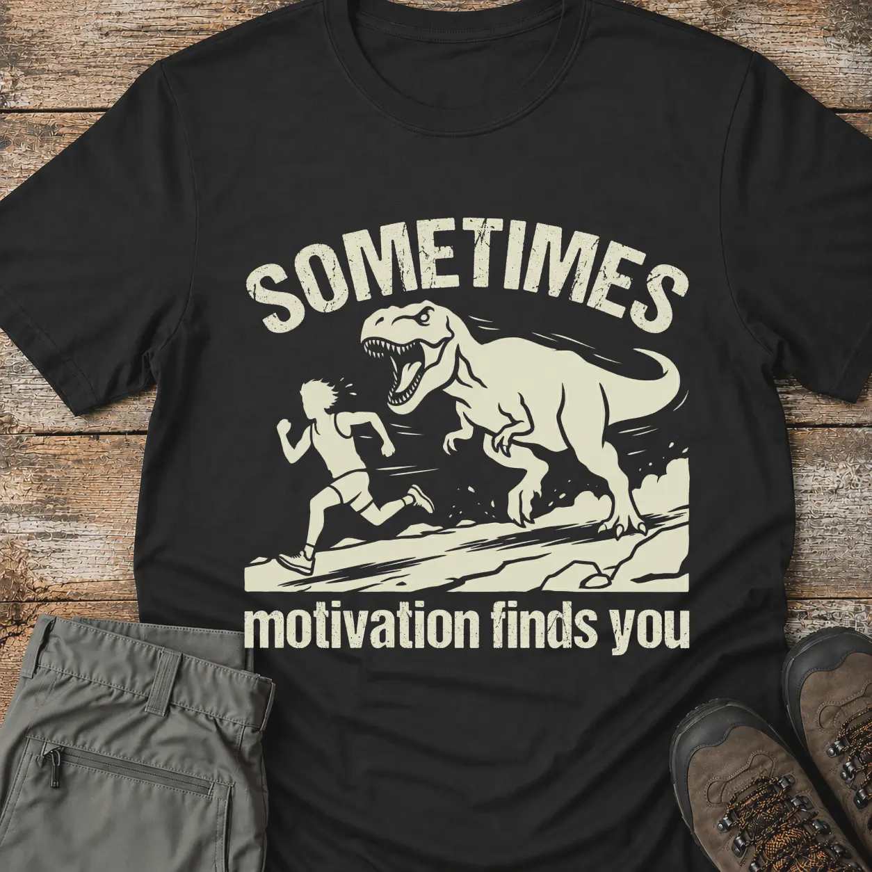 MOTIVATION FINDS YOU T-Shirt