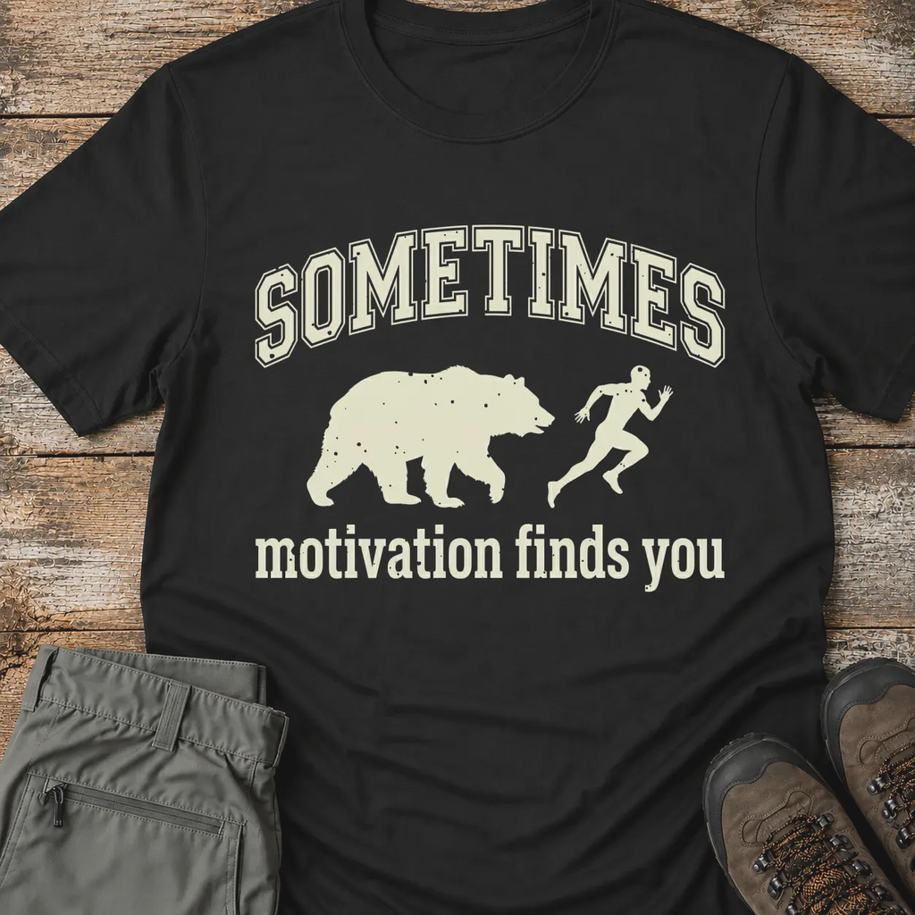 MOTIVATION FINDS YOU... T-Shirt