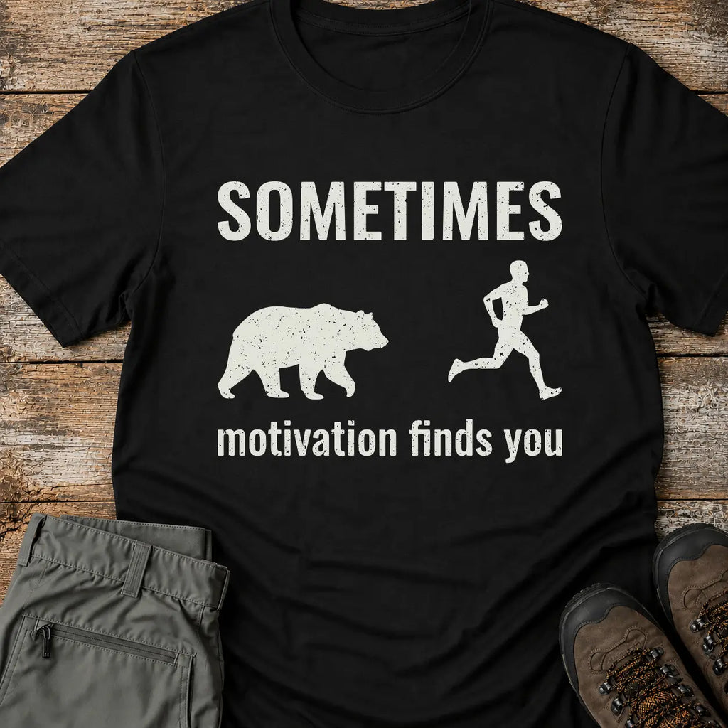 MOTIVATION FINDS YOU T-Shirt