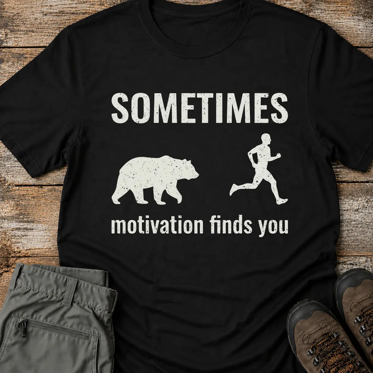 MOTIVATION FINDS YOU T-Shirt