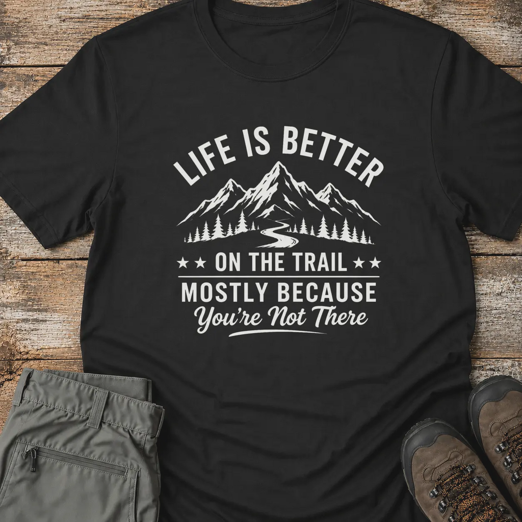 LIFE IS BETTER ON THE TRAIL T-Shirt