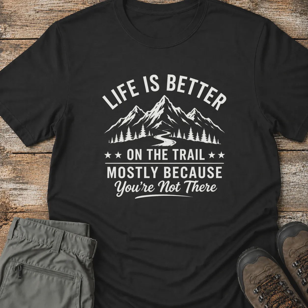 LIFE IS BETTER ON THE TRAIL T-Shirt