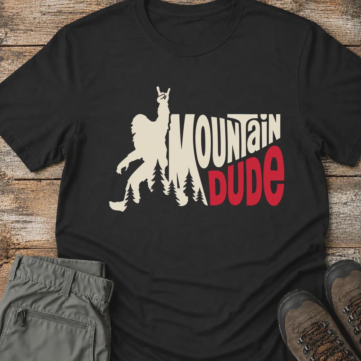 MOUNTAIN DUDE BIGFOOT T-Shirt