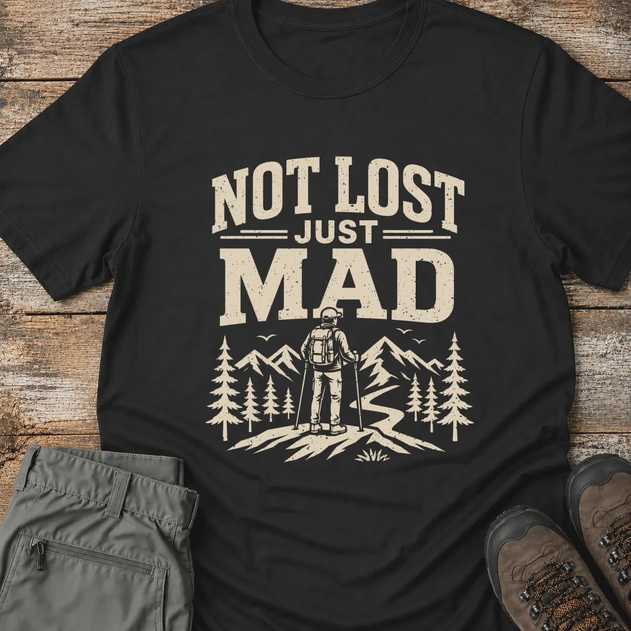NOT LOST JUST MAD T-Shirt