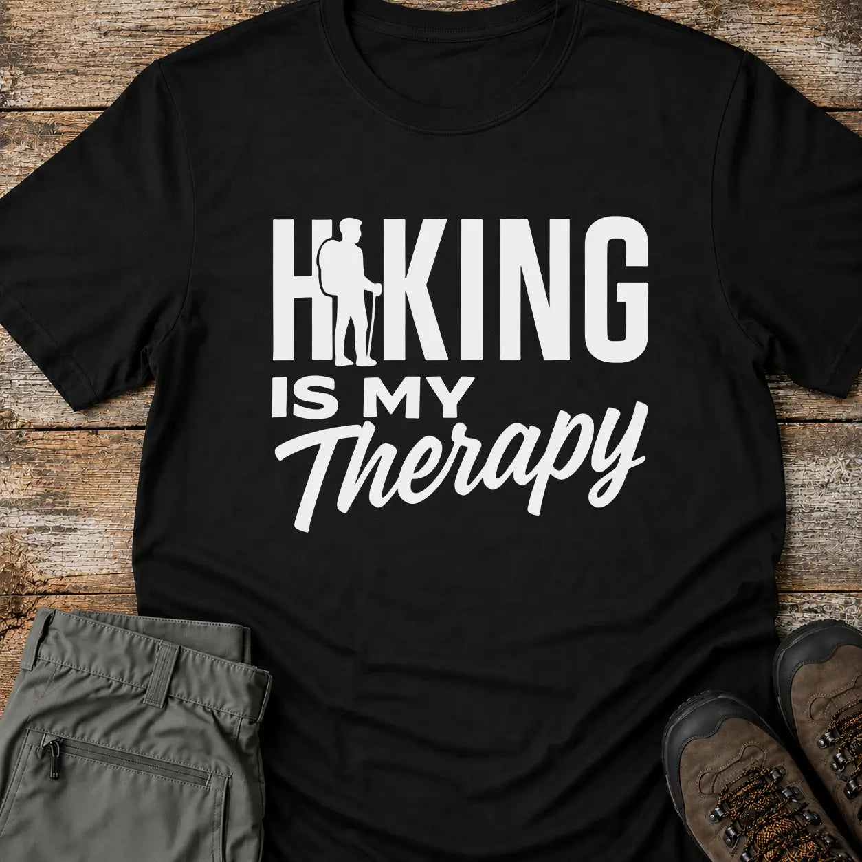 HIKING IS MY THERAPY T-Shirt