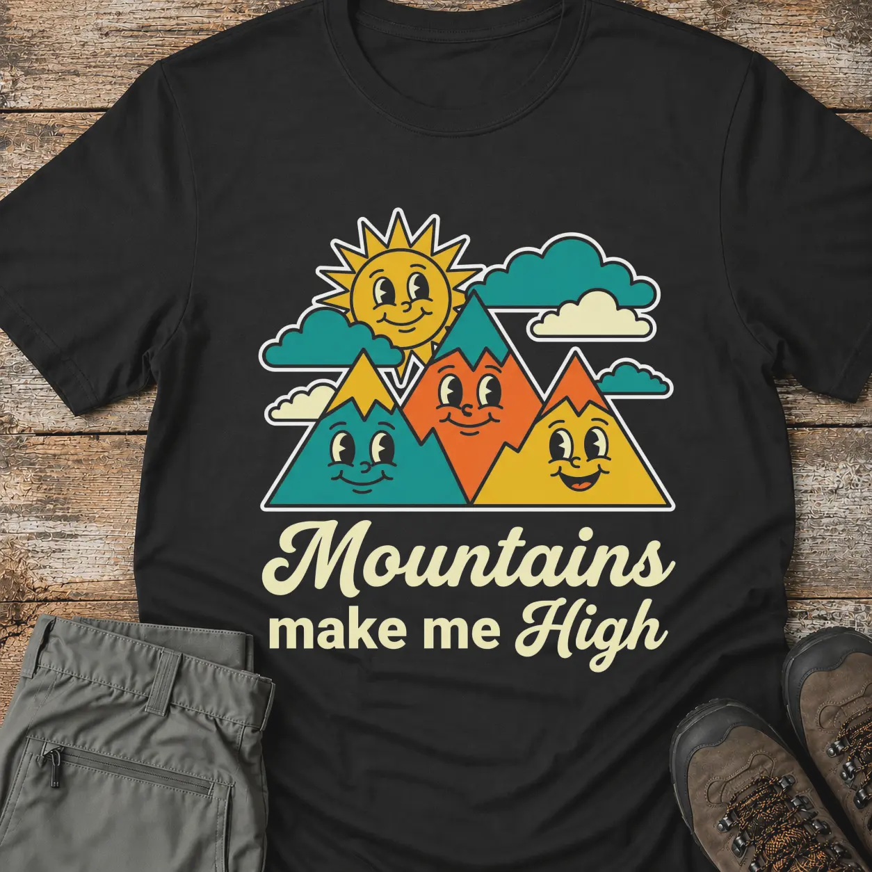 MOUNTAINS MAKE ME HIGH T-Shirt