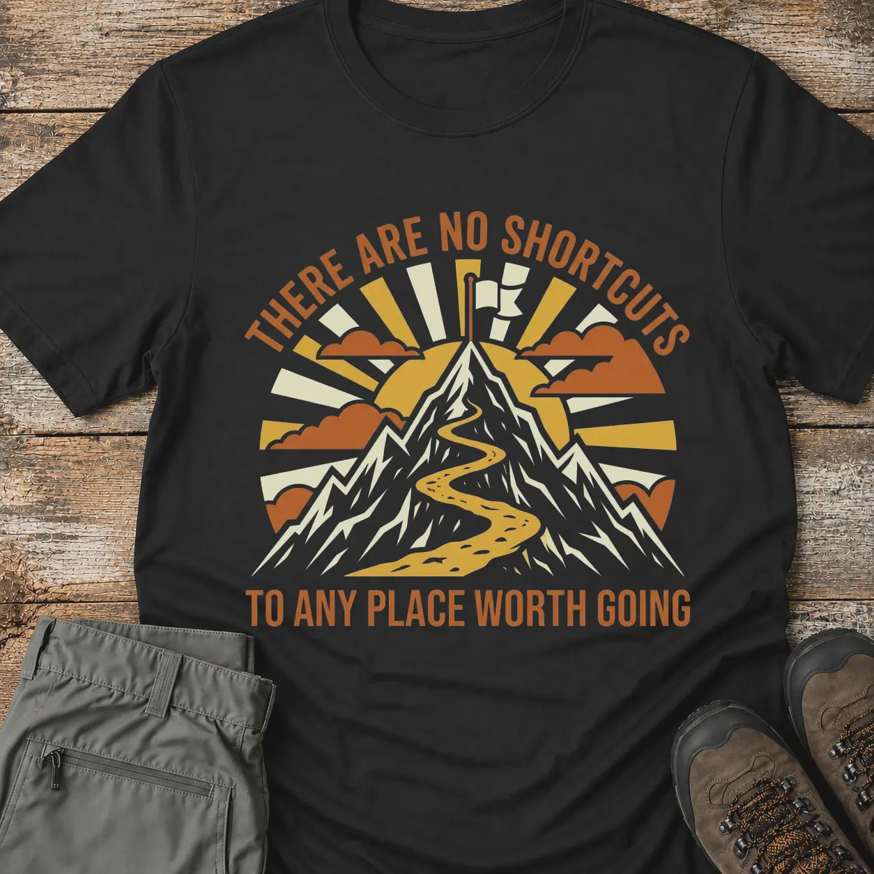 THERE ARE NO SHORTCUTS T-Shirt