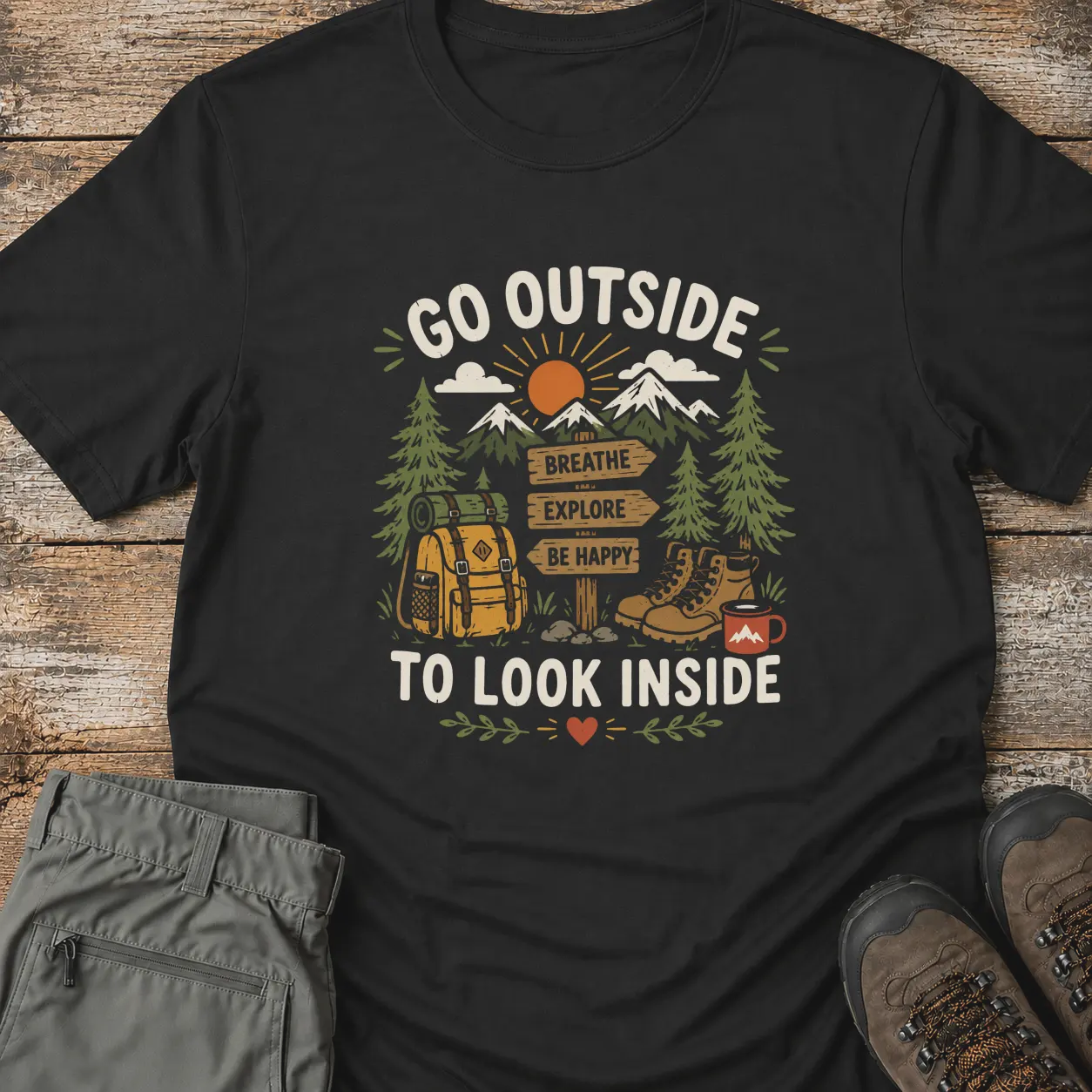 GO OUTSIDE ADVENTURE T-Shirt