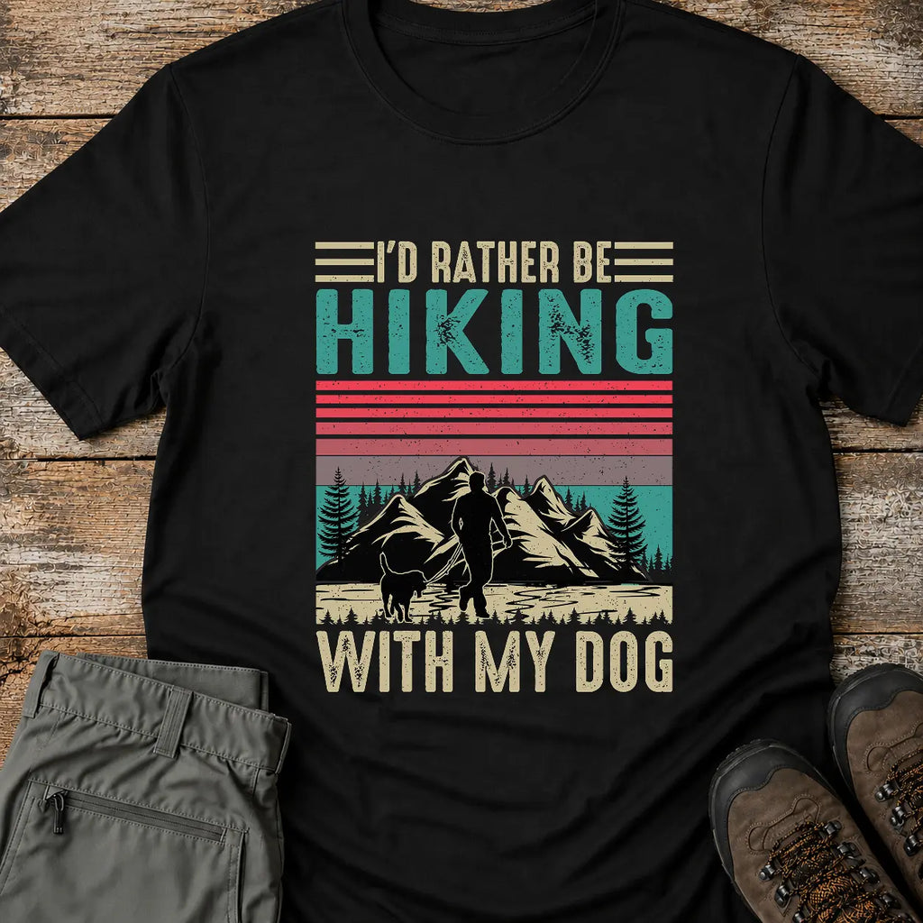 WITH MY DOG  T-Shirt