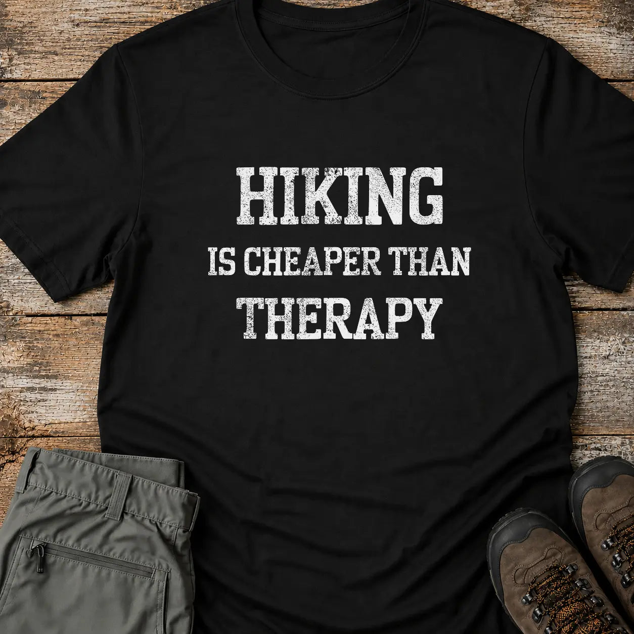 HIKING IS CHEAPER T-Shirt