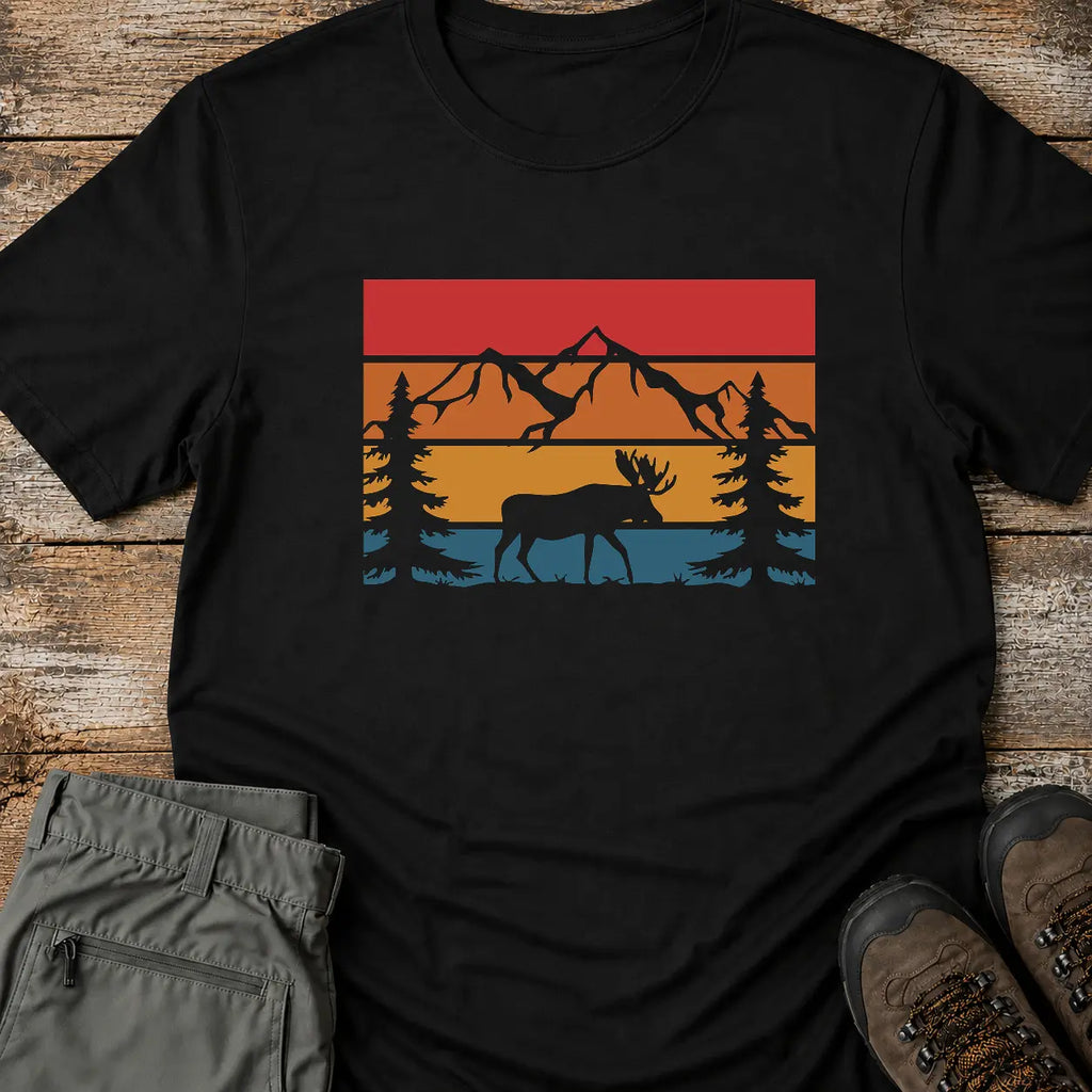 STRIPE FOREST T-Shirt
