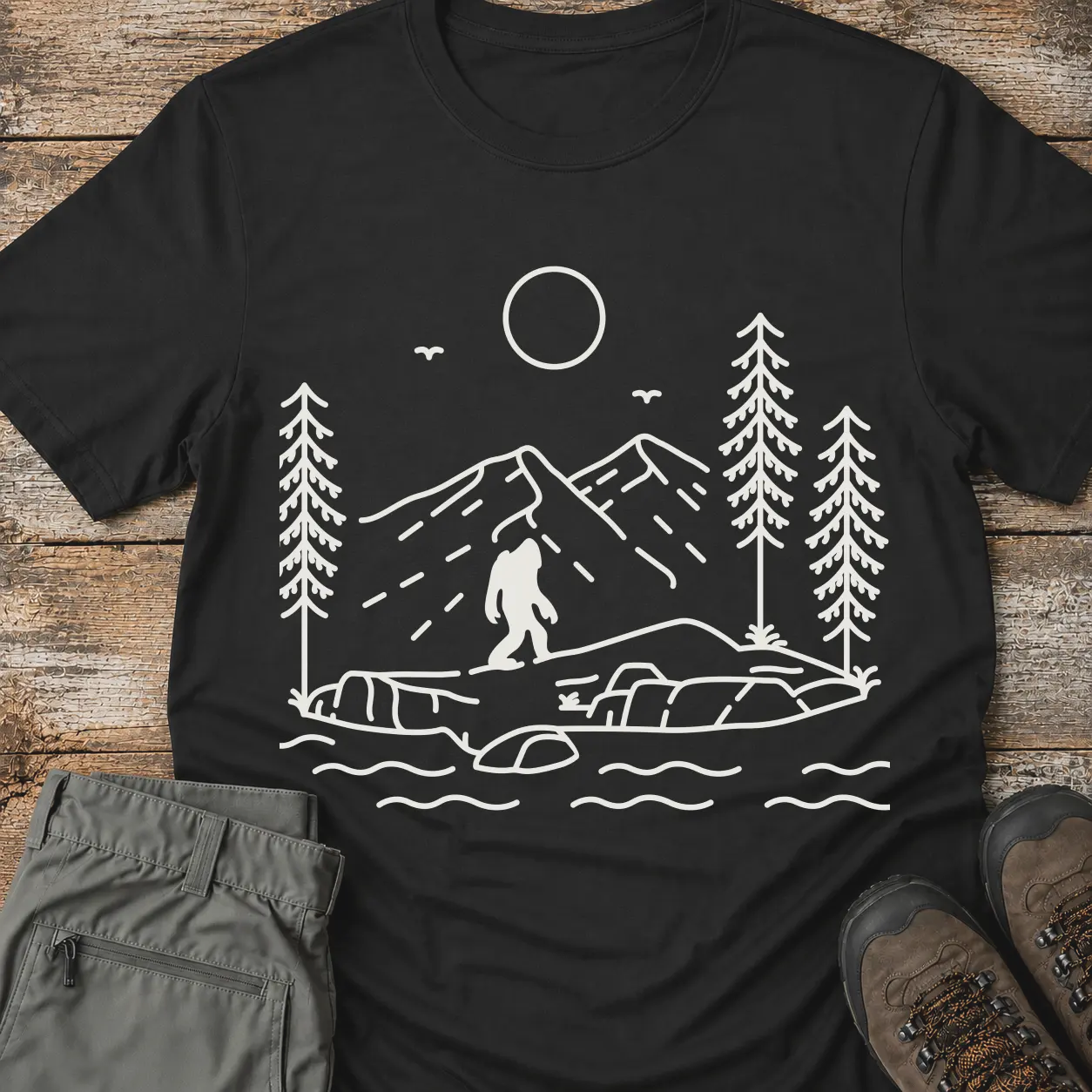 BIGFOOT HIKING T-Shirt
