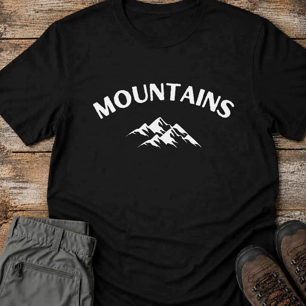 MOUNTAINS OUTLINE T-Shirt