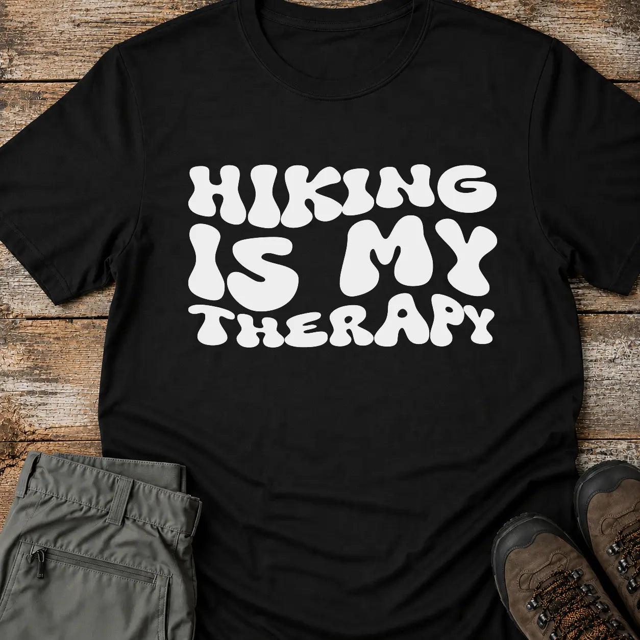HIKING IS MY THERAPY T-Shirt