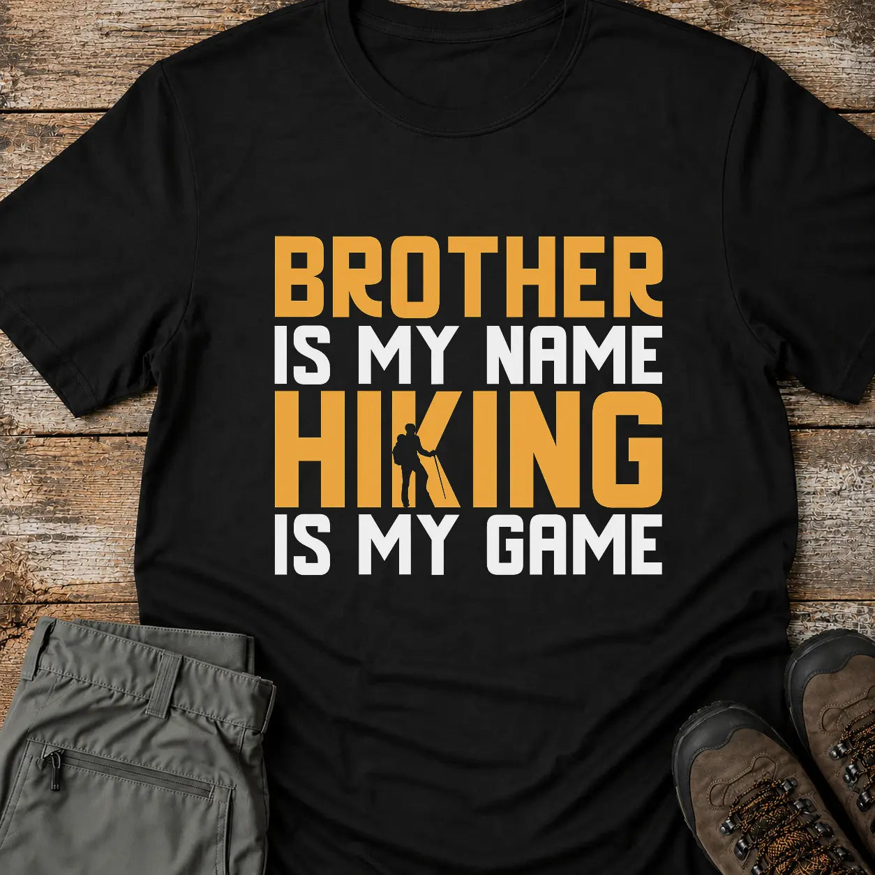 BROTHER HIKING  T-Shirt
