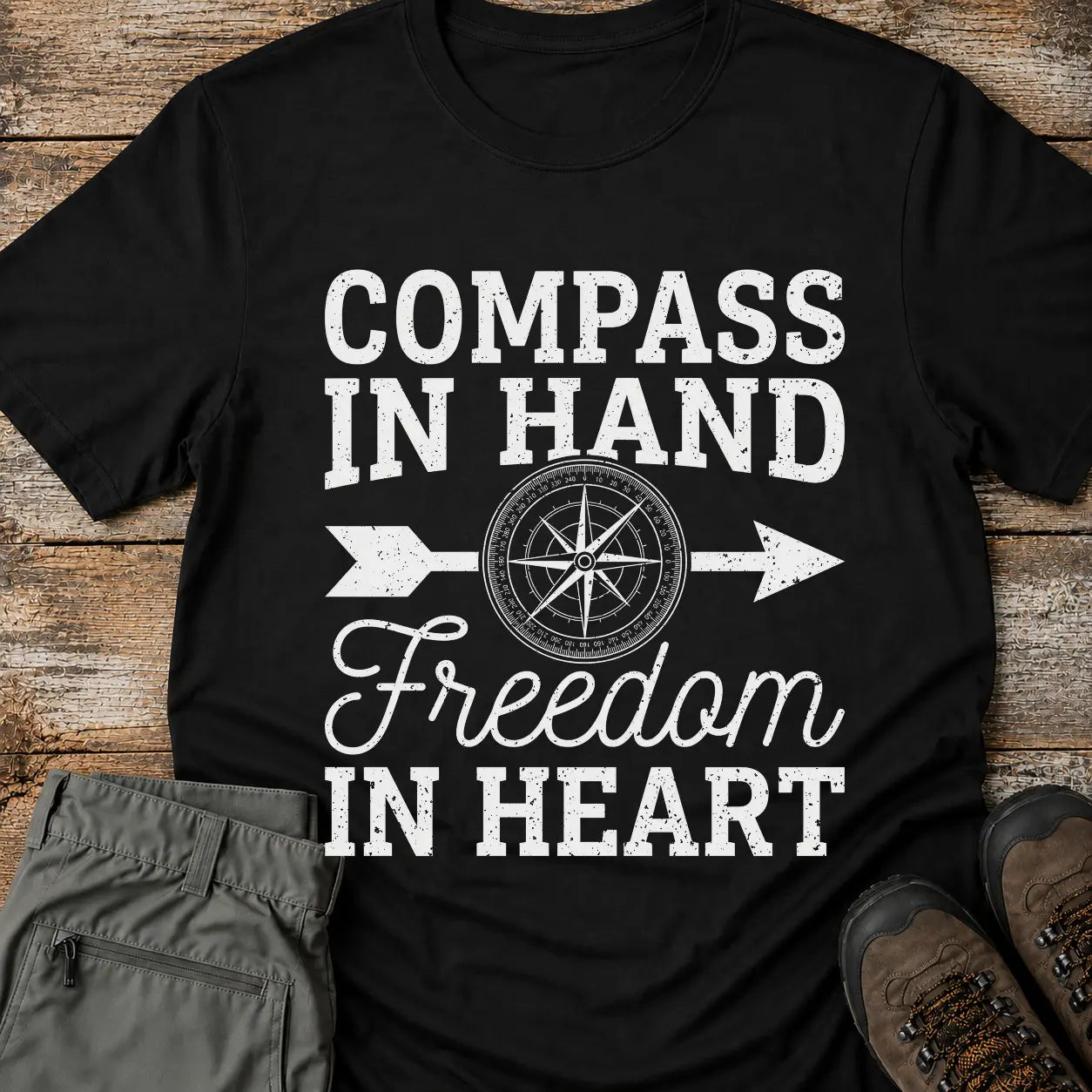 COMPASS IN HAND T-Shirt